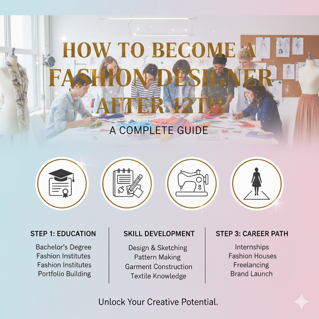 How to Become a Fashion designer after 12th